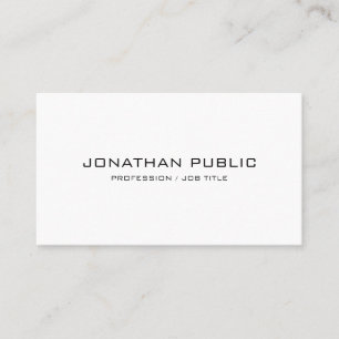 Elegant Professional Modern Minimalist Template Business Card