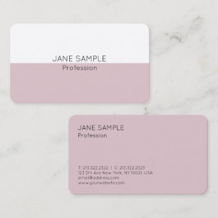 Elegant Professional Modern Simple Design Business Card