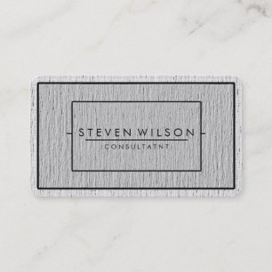Elegant Professional Modern Subtle Plain Business Card