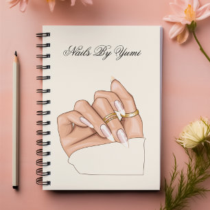 Elegant Professional Nail Salon Appointment   Planner