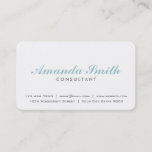 Elegant Professional Plain White Makeup Artist Business Card<br><div class="desc">Elegant Professional Plain White Makeup Artist Customisable Business Card. Ideal for Fashion Designers,  Makeup Artists,  Interior Decorators,  Cosmetologists,  Hair Stylists,  Hairdressers,  Wedding Planners,  Accountants,  Realtors,  Attorneys,  Real Estate Agents,  Lawyers,  Brokers and Corporate Professionals.</div>