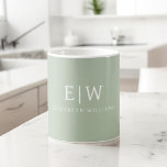 Elegant Professional Simple Monogram Minimalist Coffee Mug<br><div class="desc">Introducing our Elegant Professional Simple Monogram Minimalist Collection: Elevate your style with timeless sophistication and understated elegance. Crafted with meticulous attention to detail, this collection features minimalist designs adorned with your personalised monogram. Each piece exudes professionalism and refinement, perfect for making a lasting impression in any setting. From sleek stationery...</div>