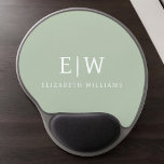 Elegant Professional Simple Monogram Minimalist Gel Mouse Mat<br><div class="desc">Introducing our Elegant Professional Simple Monogram Minimalist Collection: Elevate your style with timeless sophistication and understated elegance. Crafted with meticulous attention to detail, this collection features minimalist designs adorned with your personalised monogram. Each piece exudes professionalism and refinement, perfect for making a lasting impression in any setting. From sleek stationery...</div>