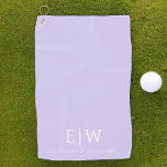 Elegant Professional Simple Monogram Minimalist Golf Towel<br><div class="desc">Introducing our Elegant Professional Simple Monogram Minimalist Collection: Elevate your style with timeless sophistication and understated elegance. Crafted with meticulous attention to detail, this collection features minimalist designs adorned with your personalised monogram. Each piece exudes professionalism and refinement, perfect for making a lasting impression in any setting. From sleek stationery...</div>