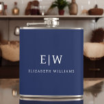 Elegant Professional Simple Monogram Minimalist Hip Flask<br><div class="desc">Introducing our Elegant Professional Simple Monogram Minimalist Collection: Elevate your style with timeless sophistication and understated elegance. Crafted with meticulous attention to detail, this collection features minimalist designs adorned with your personalised monogram. Each piece exudes professionalism and refinement, perfect for making a lasting impression in any setting. From sleek stationery...</div>
