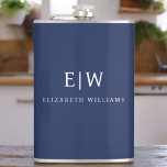 Elegant Professional Simple Monogram Minimalist Hip Flask<br><div class="desc">Introducing our Elegant Professional Simple Monogram Minimalist Collection: Elevate your style with timeless sophistication and understated elegance. Crafted with meticulous attention to detail, this collection features minimalist designs adorned with your personalised monogram. Each piece exudes professionalism and refinement, perfect for making a lasting impression in any setting. From sleek stationery...</div>