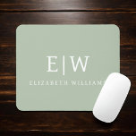 Elegant Professional Simple Monogram Minimalist Mouse Mat<br><div class="desc">Introducing our Elegant Professional Simple Monogram Minimalist Collection: Elevate your style with timeless sophistication and understated elegance. Crafted with meticulous attention to detail, this collection features minimalist designs adorned with your personalised monogram. Each piece exudes professionalism and refinement, perfect for making a lasting impression in any setting. From sleek stationery...</div>