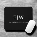 Elegant Professional Simple Monogram Minimalist Mouse Mat<br><div class="desc">Introducing our Elegant Professional Simple Monogram Minimalist Collection: Elevate your style with timeless sophistication and understated elegance. Crafted with meticulous attention to detail, this collection features minimalist designs adorned with your personalised monogram. Each piece exudes professionalism and refinement, perfect for making a lasting impression in any setting. From sleek stationery...</div>
