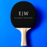 Elegant Professional Simple Monogram Minimalist Ping Pong Paddle<br><div class="desc">Introducing our Elegant Professional Simple Monogram Minimalist Collection: Elevate your style with timeless sophistication and understated elegance. Crafted with meticulous attention to detail, this collection features minimalist designs adorned with your personalised monogram. Each piece exudes professionalism and refinement, perfect for making a lasting impression in any setting. From sleek stationery...</div>