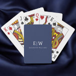 Elegant Professional Simple Monogram Minimalist Playing Cards<br><div class="desc">Introducing our Elegant Professional Simple Monogram Minimalist Collection: Elevate your style with timeless sophistication and understated elegance. Crafted with meticulous attention to detail, this collection features minimalist designs adorned with your personalised monogram. Each piece exudes professionalism and refinement, perfect for making a lasting impression in any setting. From sleek stationery...</div>