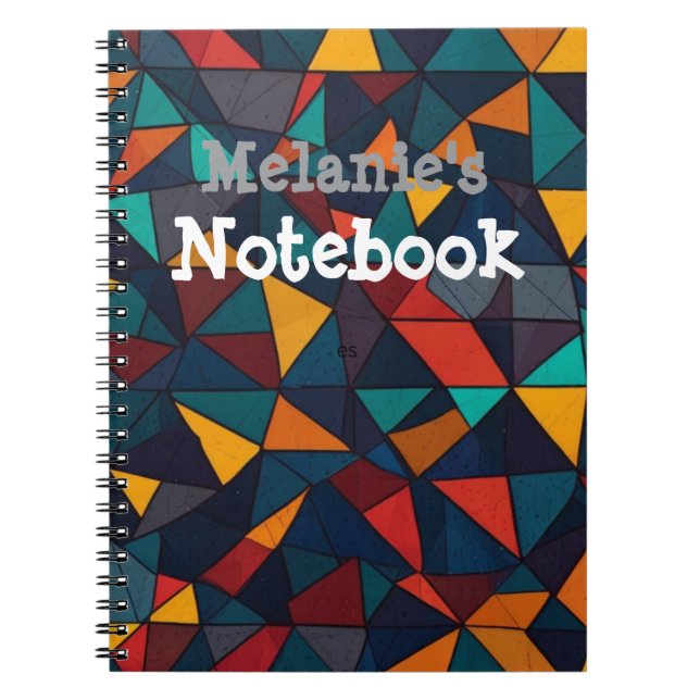 Elegant Professional Spiral Notebook (Front)