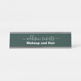 Elegant Professional Terracotta Boho Desk Name Pl Desk Name Plate