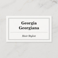 Elegant & Professional, With Triple-Line Border