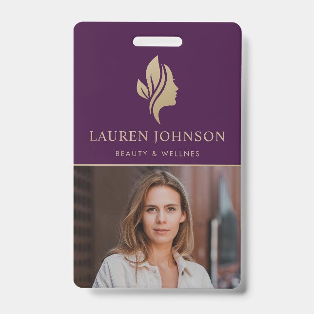 Elegant Promotional Items for your Business ID Badge (Front)