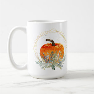 Elegant Pumpkin Coffee Mug