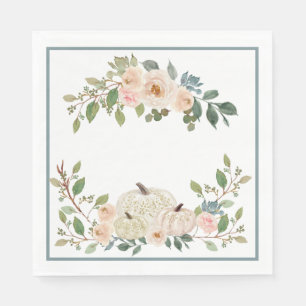 Elegant Pumpkin Napkins