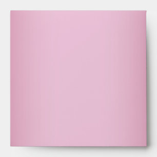 Elegant Pure Pink Linen Envelopes