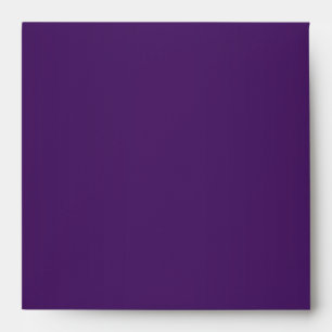 Elegant Pure Purple Linen Envelopes