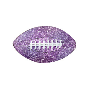 Elegant Purple Abstract Stylish Chic Pattern American Football