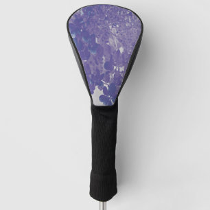 Elegant Purple and Grey Limelight Hydrangea Golf Head Cover