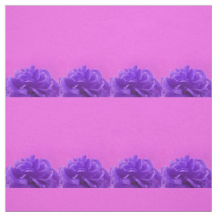 Elegant Purple Floral Fabric