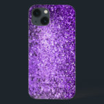 Elegant Purple Glitter & Diamonds iPhone 13 Case<br><div class="desc">Elegant purple glitter and sparkles.</div>