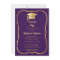 Elegant Purple | Gold Cap Graduation Party