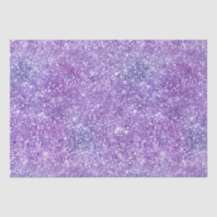 Elegant Purple Iridescent Gradient Glitter Tissue Paper