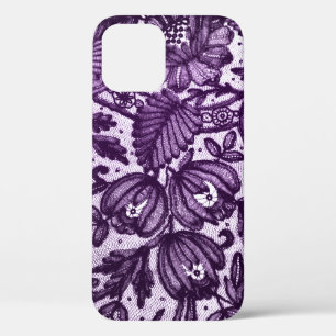 Elegant Purple Lace Blackberry Bold Case