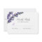 Elegant Purple Lavender Wedding RSVP