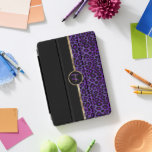 Elegant Purple Leopard Skin iPad Pro Cover<br><div class="desc">Elegant Purple Leopard Skin Pattern. iPad Cover ready for you to customise. ⭐This Product is 100% Customisable. *****Click on CUSTOMIZE BUTTON to add, delete, move, resize, changed around, rotate, etc... any of the graphics or text or use the fill in boxes. ⭐99% of my designs in my store are done...</div>