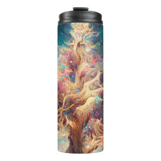 Elegant Purple Marble Travel Tumbler