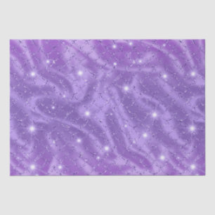 Elegant Purple Mermaid Scales Metallic Glitter Tissue Paper