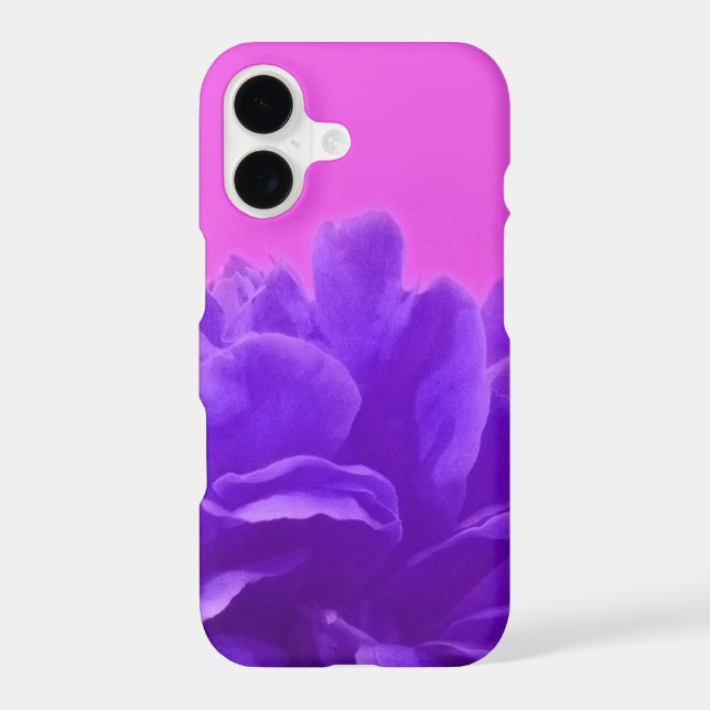 Elegant Purple Raspberry Floral (Back)