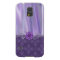 Elegant Purple Satin and Damask Samsung Galaxy S5