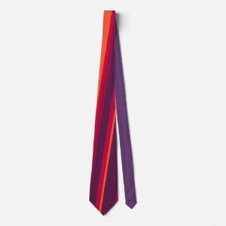 Elegant Purple Stripe Coloured Tie