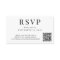 Elegant QR Code Wedding RSVP