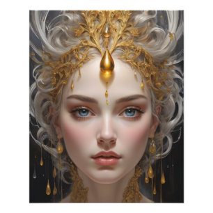 Elegant Queen of a Fairyland Photo Print