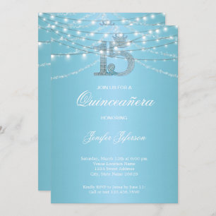 Elegant Quinceanera Invitation