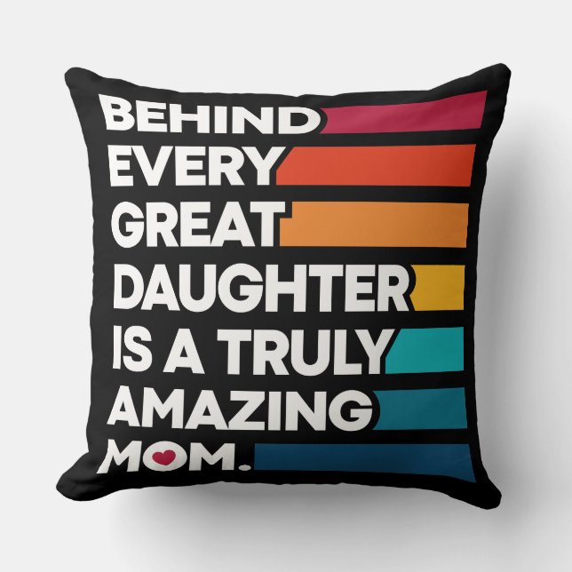 Elegant Quotes inspirational for Mothers day Cushion (Front)