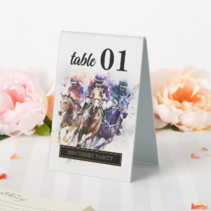 Elegant Race Horse Derby Party Equestrian