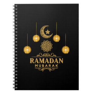 Elegant Ramadan Nights- Eid Mubarak 2026 Holiday Notebook