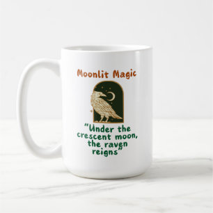 Elegant Raven Art Coffee Mug