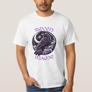 Elegant Raven Designs with Symbolic Charm T-Shirt