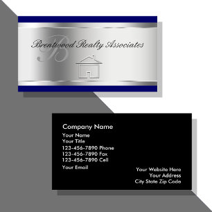 Elegant Real Estate Business Cards