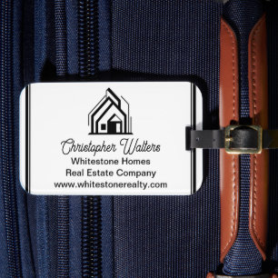 Elegant Real Estate Company Customized Realtor Luggage Tag