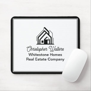 Elegant Real Estate Company Customized Realtor Mouse Mat