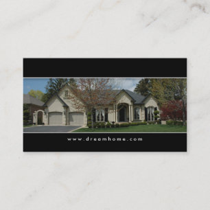 Elegant Real Estate House Business Card