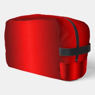 Elegant Red Gradient to Black Dopp Kit