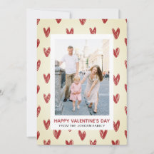 Elegant Red Hearts Happy Valentine's Day 1 Photo